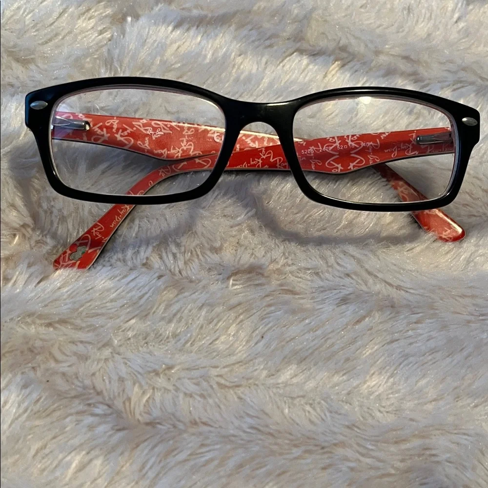 Ray-Ban Kids' Black and Red Sunglasses